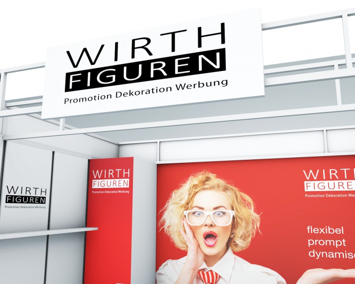 Der neue Wirth Figuren Messestand.